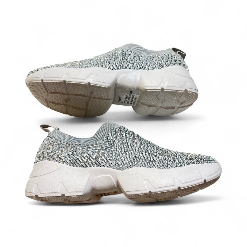 Lauren Lorraine Carry Crystal Sneakers Slip On Women's Size 7 - Picture 14 of 16
